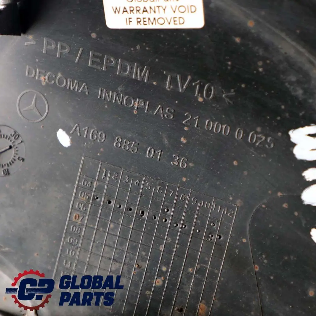 Osłona Dolna Pod Zderzak Przód do Mercedes W245 o numerze A1698850136 Mercedes W245 Osłona Dolna Pod Zderzak Przód - SKU A1698850136 - Numer Części A1698850136