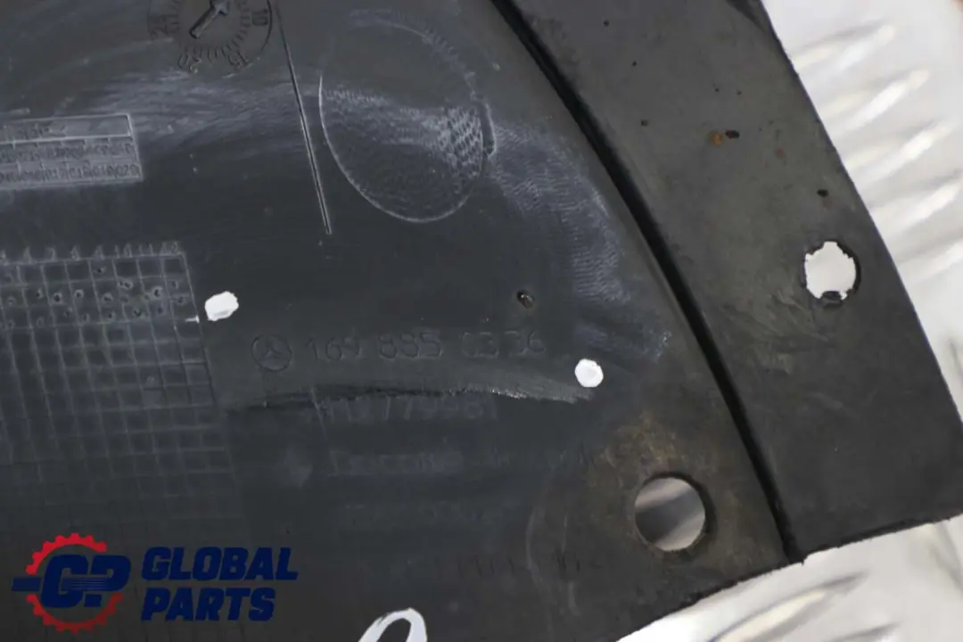 Mercedes B W245 Front Bumper Support Undertray Panel Cover Shield - SKU A1698850336 - Part number A1698850336