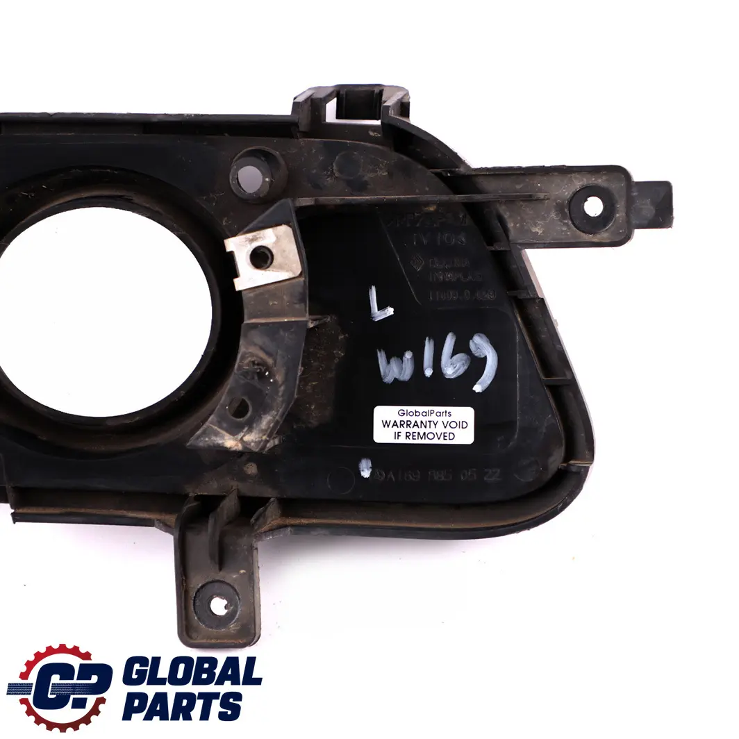 Frontstoßstange Nebelscheinwerfer Abdeckung Links für Mercedes W169 mit Teilenummer A1698850522 Mercedes W169 Frontstoßstange Nebelscheinwerfer Abdeckung Links - SKU A1698850522 - Teilenummer A1698850522