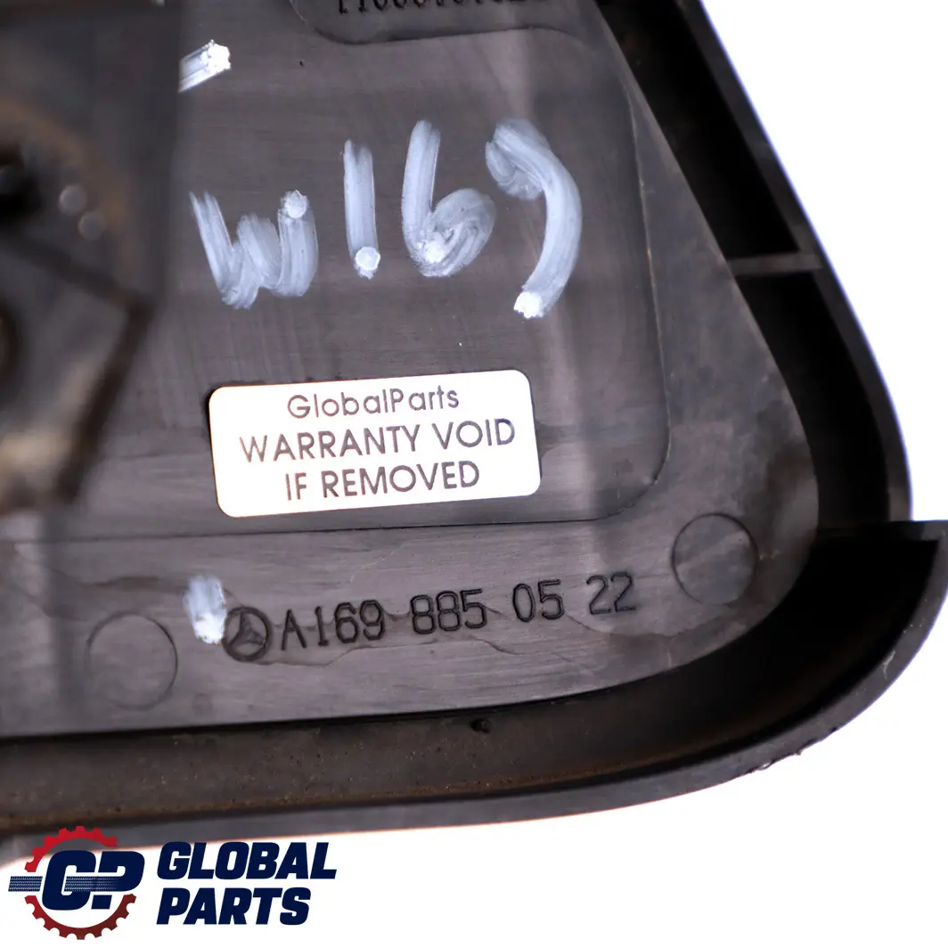 Mercedes W169 Front Bumper Fog Light Lamp Cover Left N/S - SKU A1698850522 - Part number A1698850522