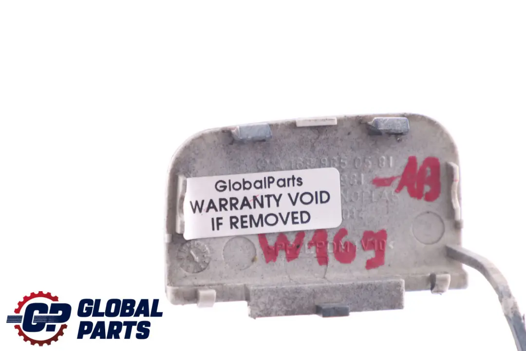 Mercedes W169 Tapa Delantera Ojo de Remolque Azul Atolón 375U - SKU A1698850581-AB - Número de pieza A1698850581