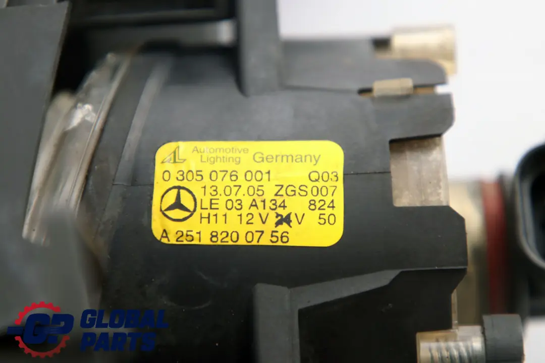 Mercedes W169 Parachoques delantero Luz antiniebla Izquierda A2518200756 - SKU A1698850722 - Número de pieza A1698850722