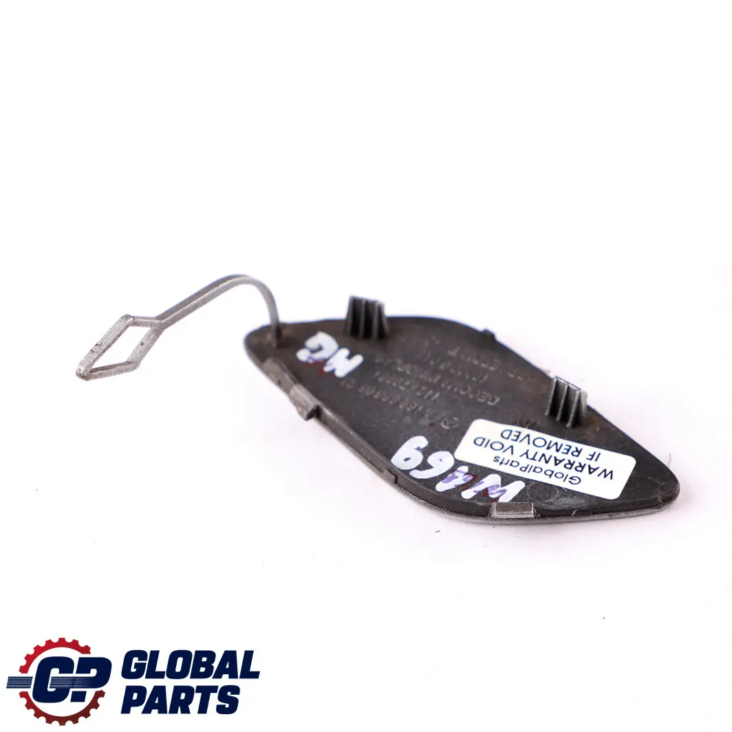 Mercedes-Benz A-Class W169 Front Bumper Tow Eye Hook Cover Cap Mountain Gray to with Part number A1698850823 Mercedes-Benz A-Class W169 Front Bumper Tow Eye Hook Cover Cap Mountain Gray - SKU A1698850823-MG - Part number A1698850823