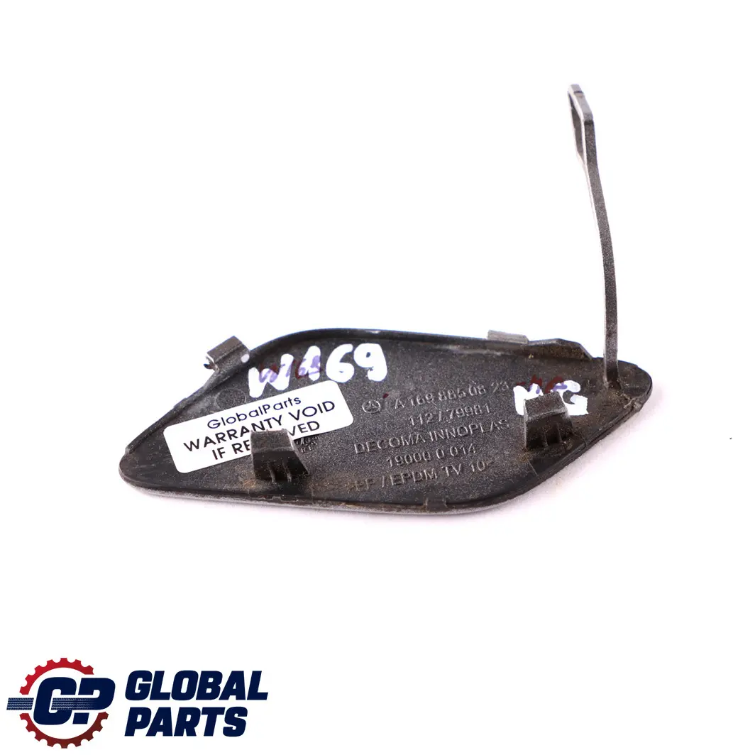  Mercedes-Benz A-Class W169 Front Bumper Tow Eye Hook Cover Cap Mountain Gray - SKU A1698850823-MG - Part number A1698850823