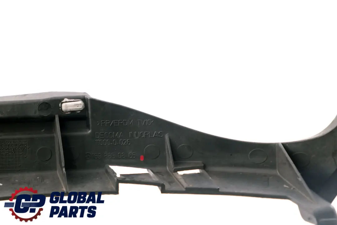 Front Right O/S Fog Light Bracket Support to Mercedes W169 with Part number A1698850865 Mercedes W169 Front Right O/S Fog Light Bracket Support - SKU A1698850865 - Part number A1698850865