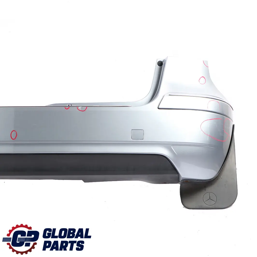 Mercedes-Benz B-Class W245 Rear Bumper Trim Panel Horizon Blue Metallic - 391 to with Part number A1698851038 Mercedes-Benz B-Class W245 Rear Bumper Trim Panel Horizon Blue Metallic - 391 - SKU A1698851038-HBL - Part number A1698851038