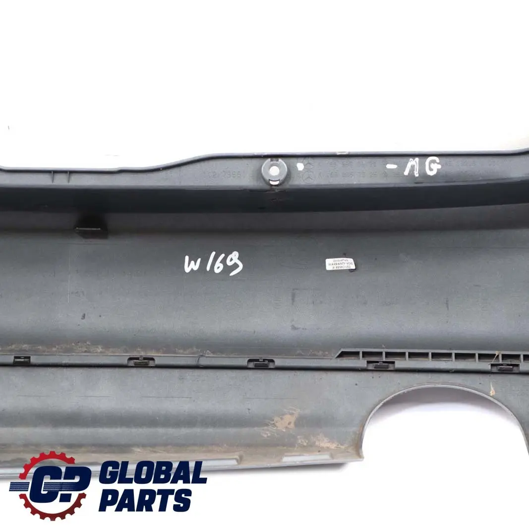  Mercedes-Benz A-Class W169 Rear Bumper Trim Panel Mountain Gray Grey - 787 - SKU A1698851725-MG - Part number A1698856525
