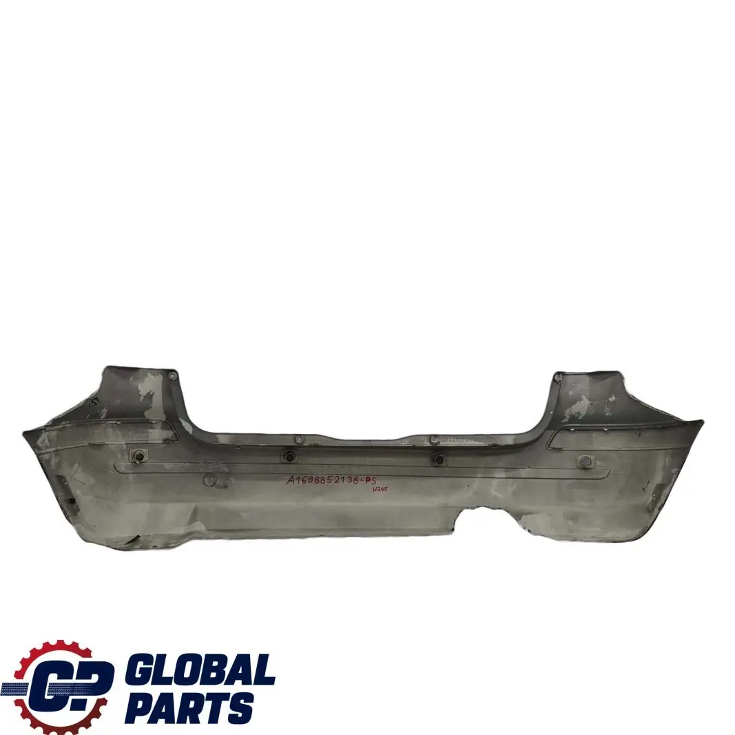  Mercedes-Benz B W245 Sport Rear Bumper Trim Panel Polar Silver Metallic - 761 - SKU A1698852138-PS - Part number A1698852138