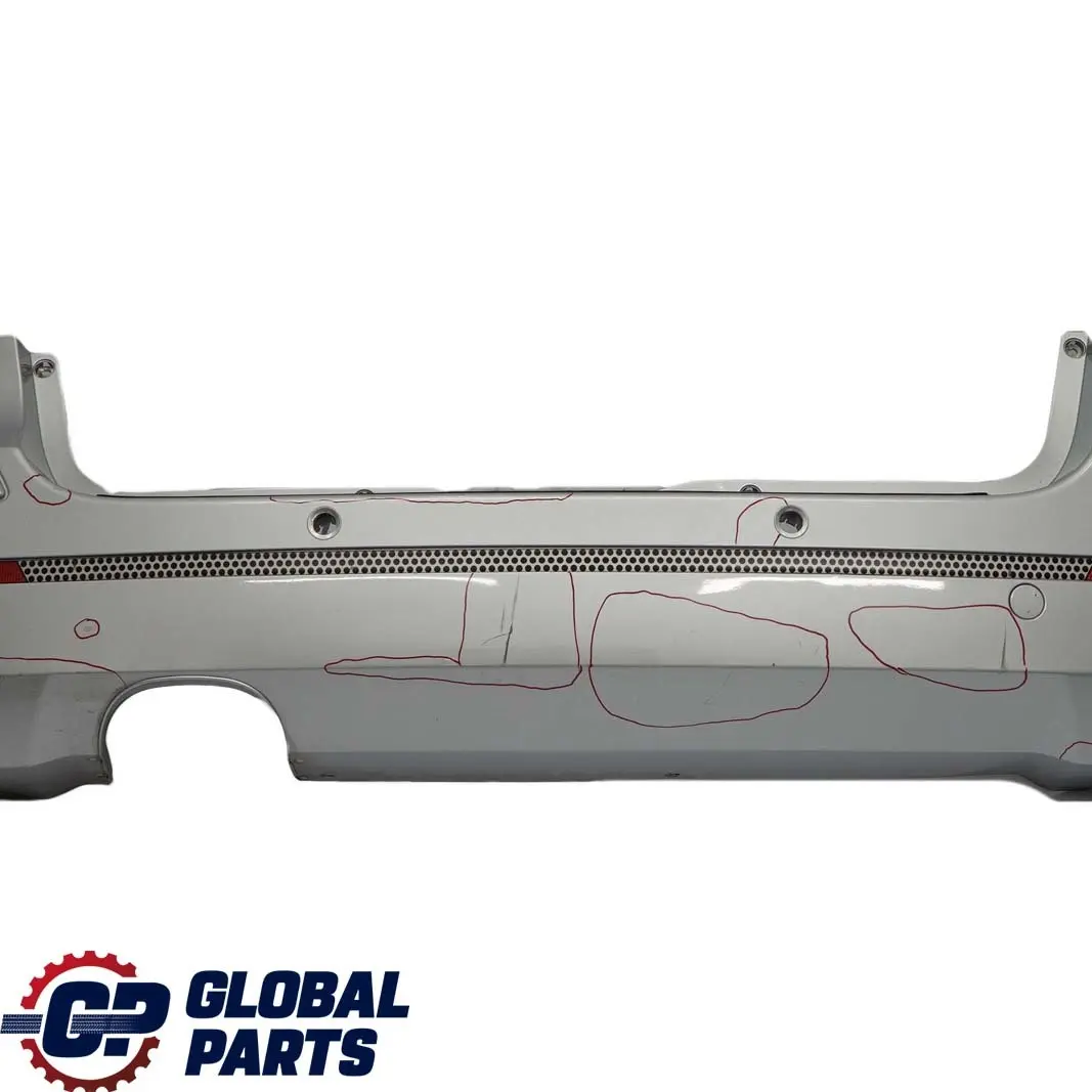 Mercedes-Benz B W245 Sport Rear Bumper Trim Panel Polar Silver Metallic - 761 to with Part number A1698852138 Mercedes-Benz B W245 Sport Rear Bumper Trim Panel Polar Silver Metallic - 761 - SKU A1698852138-PS - Part number A1698852138
