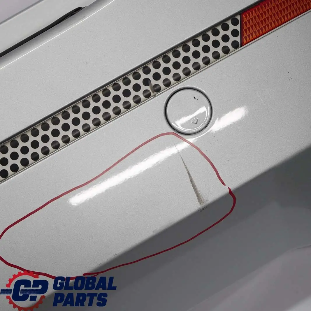  Mercedes-Benz B W245 Sport Rear Bumper Trim Panel Polar Silver Metallic - 761 - SKU A1698852138-PS - Part number A1698852138
