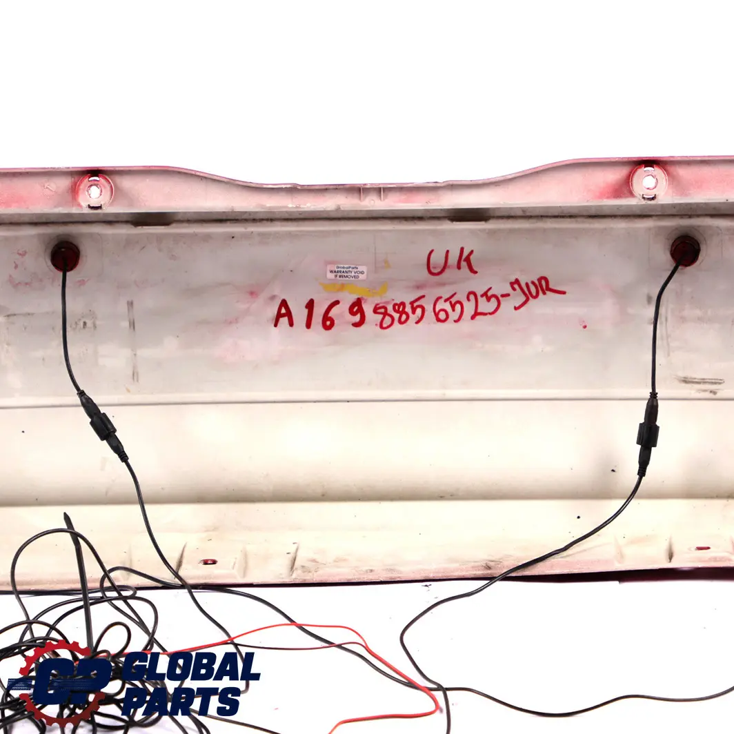Mercedes-Benz A-Class W169 Classic Standard Rear Bumper Trim Panel Jupiter Red to with Part number A1698856525 Mercedes-Benz A-Class W169 Classic Standard Rear Bumper Trim Panel Jupiter Red - SKU A1698856525-JUR - Part number A1698856525