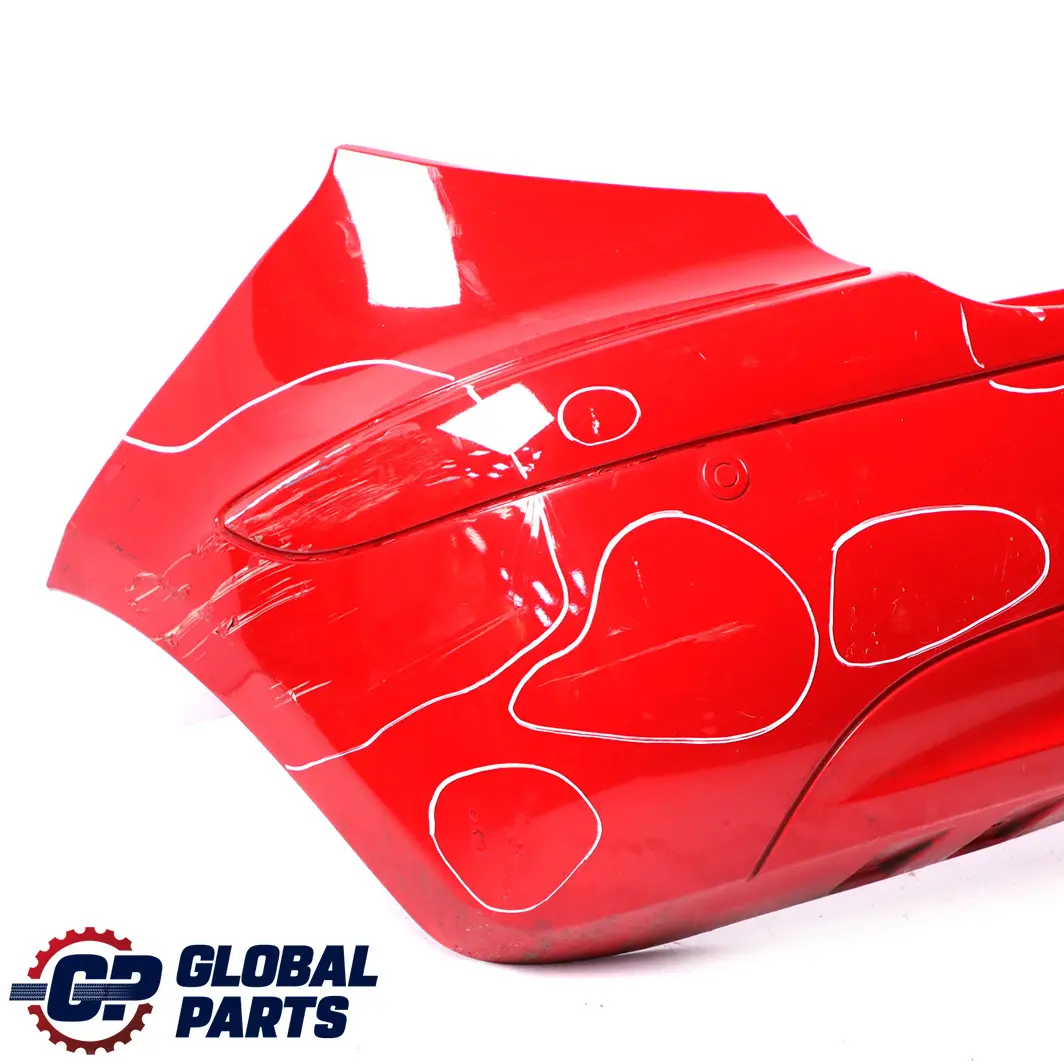  Mercedes-Benz A-Class W169 Classic Standard Rear Bumper Trim Panel Jupiter Red - SKU A1698856525-JUR - Part number A1698856525