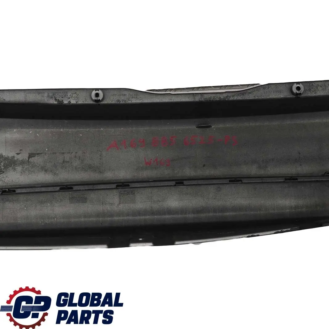 Mercedes-Benz A-Class W169 Classic Standard Rear Bumper Trim Panel Polar Silver to with Part number A1698856525 Mercedes-Benz A-Class W169 Classic Standard Rear Bumper Trim Panel Polar Silver - SKU A1698856525-PS - Part number A1698856525