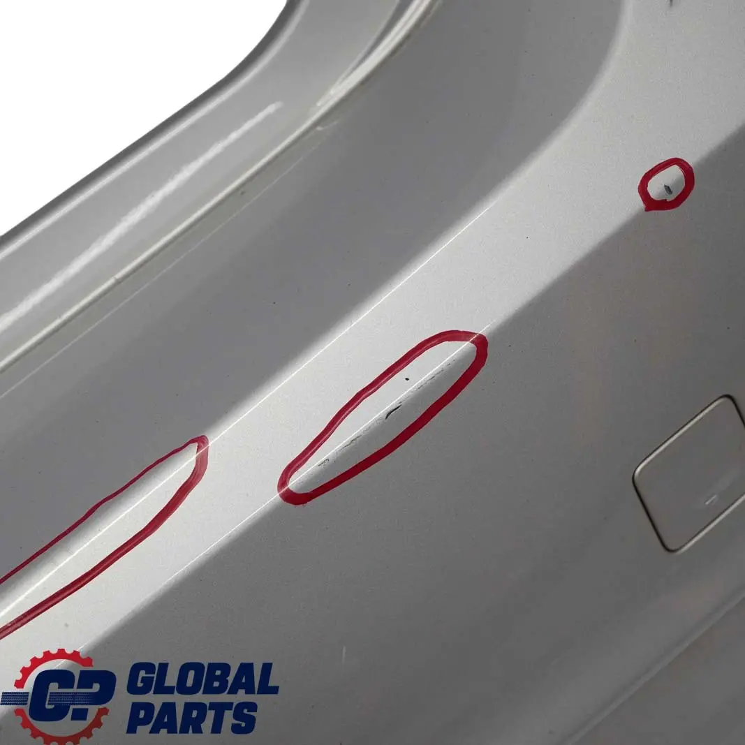  Mercedes-Benz A-Class W169 Classic Standard Rear Bumper Trim Panel Polar Silver - SKU A1698856525-PS - Part number A1698856525