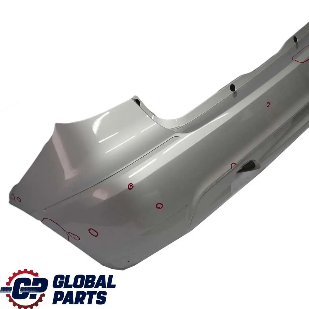  Mercedes-Benz A-Class W169 Classic Standard Rear Bumper Trim Panel Polar Silver - SKU A1698856525-PS - Part number A1698856525