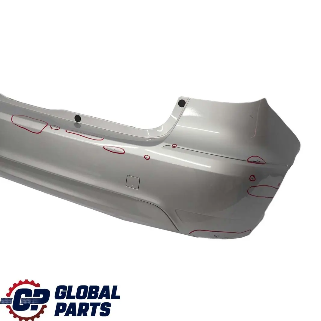 Mercedes-Benz A-Class W169 Classic Standard Rear Bumper Trim Panel Polar Silver to with Part number A1698856525 Mercedes-Benz A-Class W169 Classic Standard Rear Bumper Trim Panel Polar Silver - SKU A1698856525-PS - Part number A1698856525