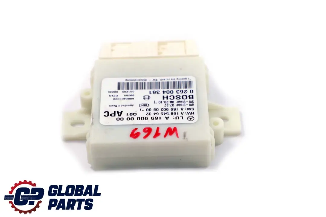 Sensor Aparcamiento Módulo Control de Distancia para Mercedes W169 W245 con número de pieza A1699000000 Mercedes W169 W245 Sensor Aparcamiento Módulo Control de Distancia - SKU A1699000000 - Número de pieza A1699000000