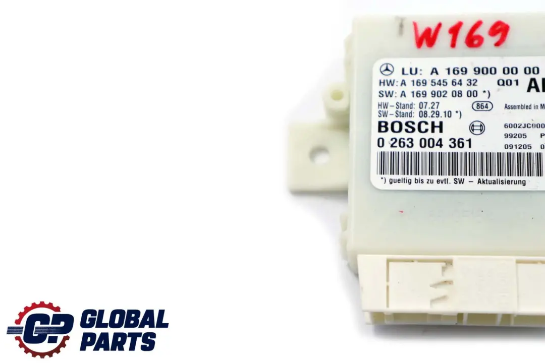 Module de Contrôle de la Distance pour Mercedes W169 W245 à propos du numéro de pièce A1699000000 Mercedes W169 W245 Module de Contrôle de la Distance - SKU A1699000000 - Numéro de pièce A1699000000