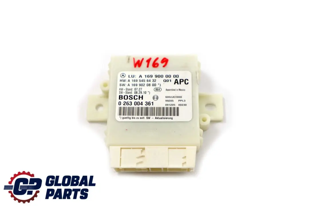 Mercedes W169 W245 Parking Sensor Distance Control Module Unit - SKU A1699000000 - Part number A1699000000