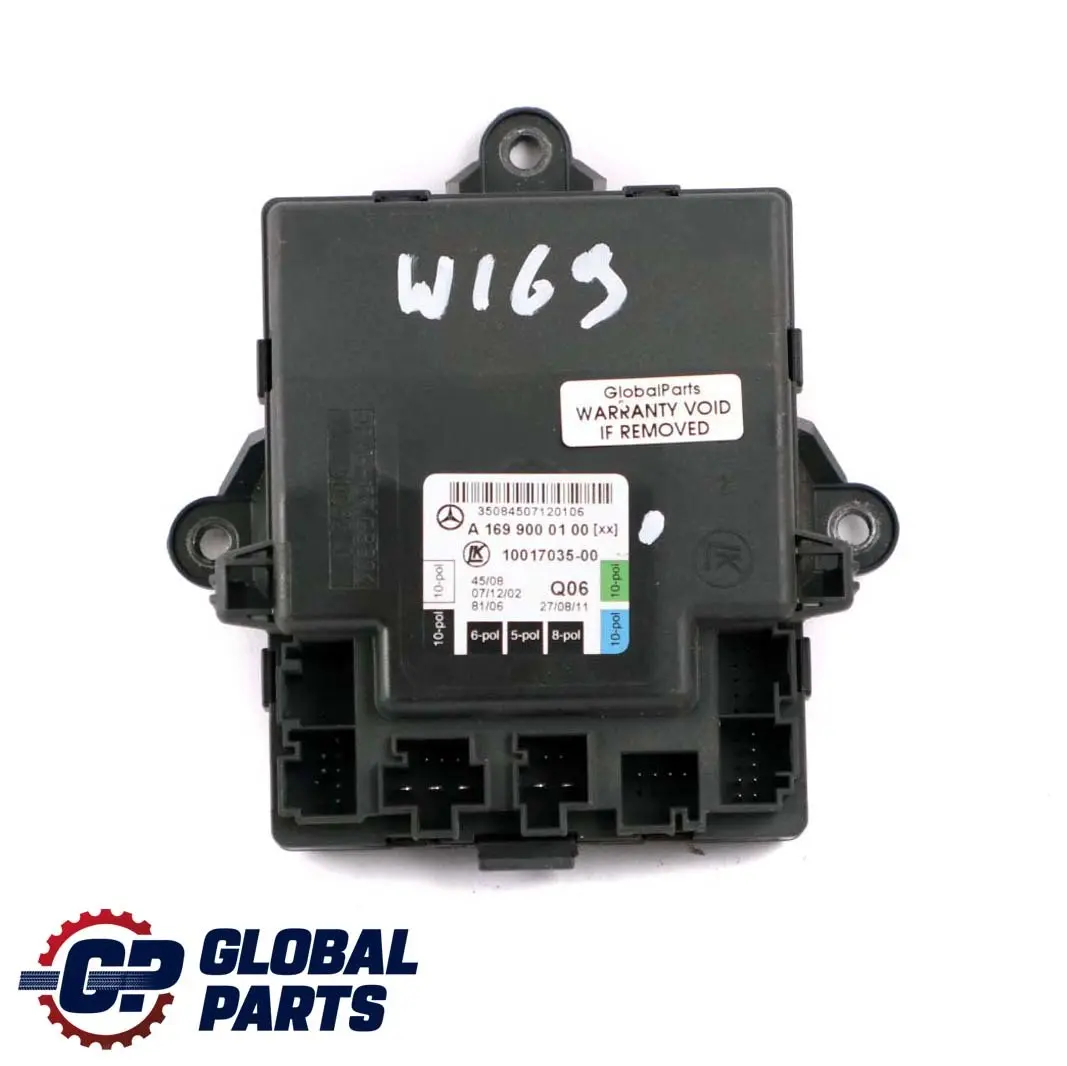  Mercedes-Benz A B W169 W245 Porte avant Gauche Steurger?t Module - SKU A1699000100 - Numéro de pièce A1699000100