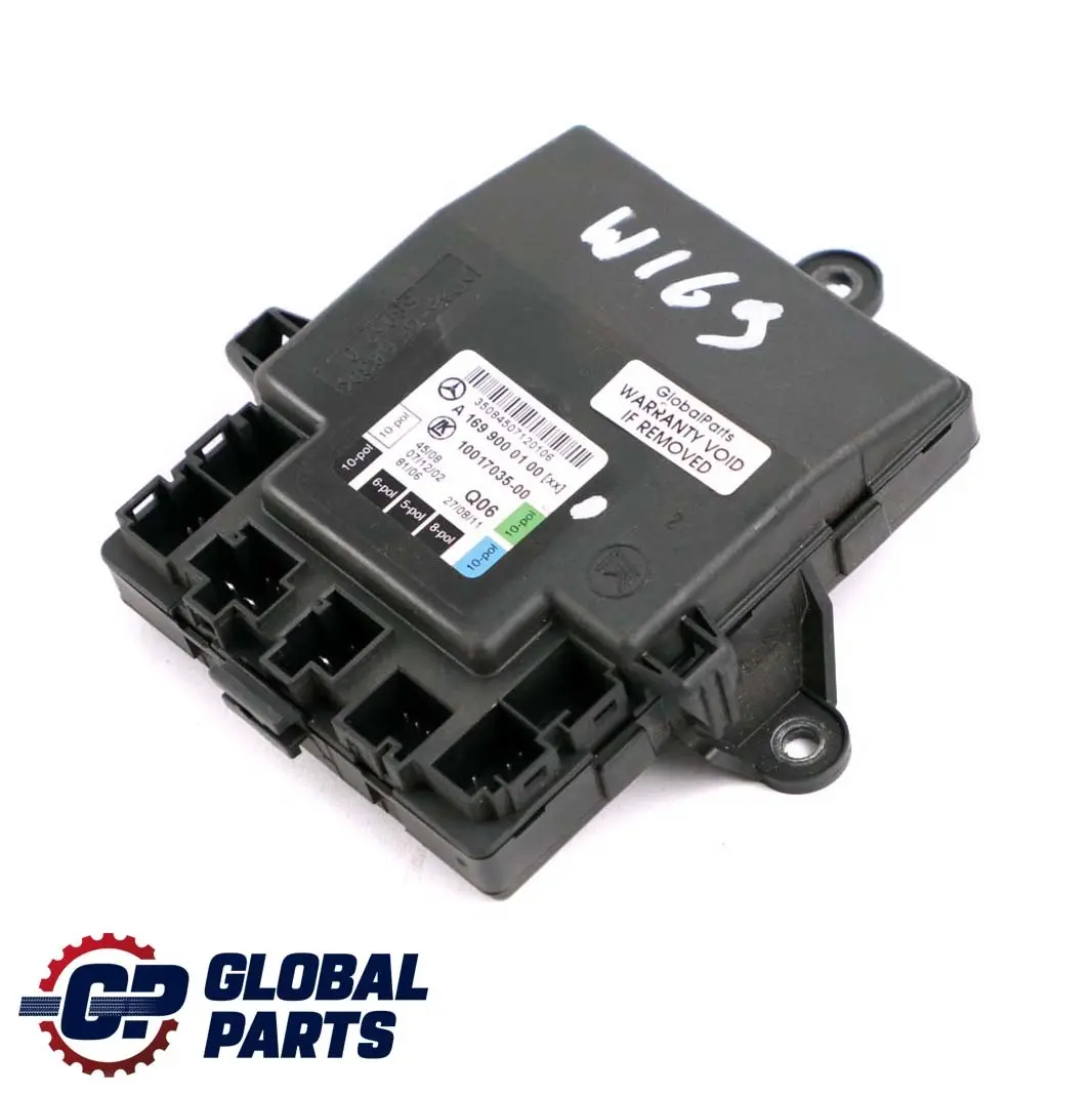 Mercedes-Benz A B W169 W245 Porte avant Gauche Steurger?t Module pour à propos du numéro de pièce A1699000100 Mercedes-Benz A B W169 W245 Porte avant Gauche Steurger?t Module - SKU A1699000100 - Numéro de pièce A1699000100