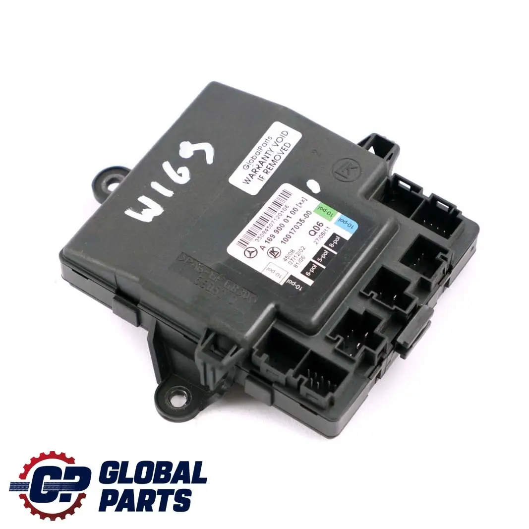 Mercedes-Benz A B W169 W245 Porte avant Gauche Steurger?t Module pour à propos du numéro de pièce A1699000100 Mercedes-Benz A B W169 W245 Porte avant Gauche Steurger?t Module - SKU A1699000100 - Numéro de pièce A1699000100