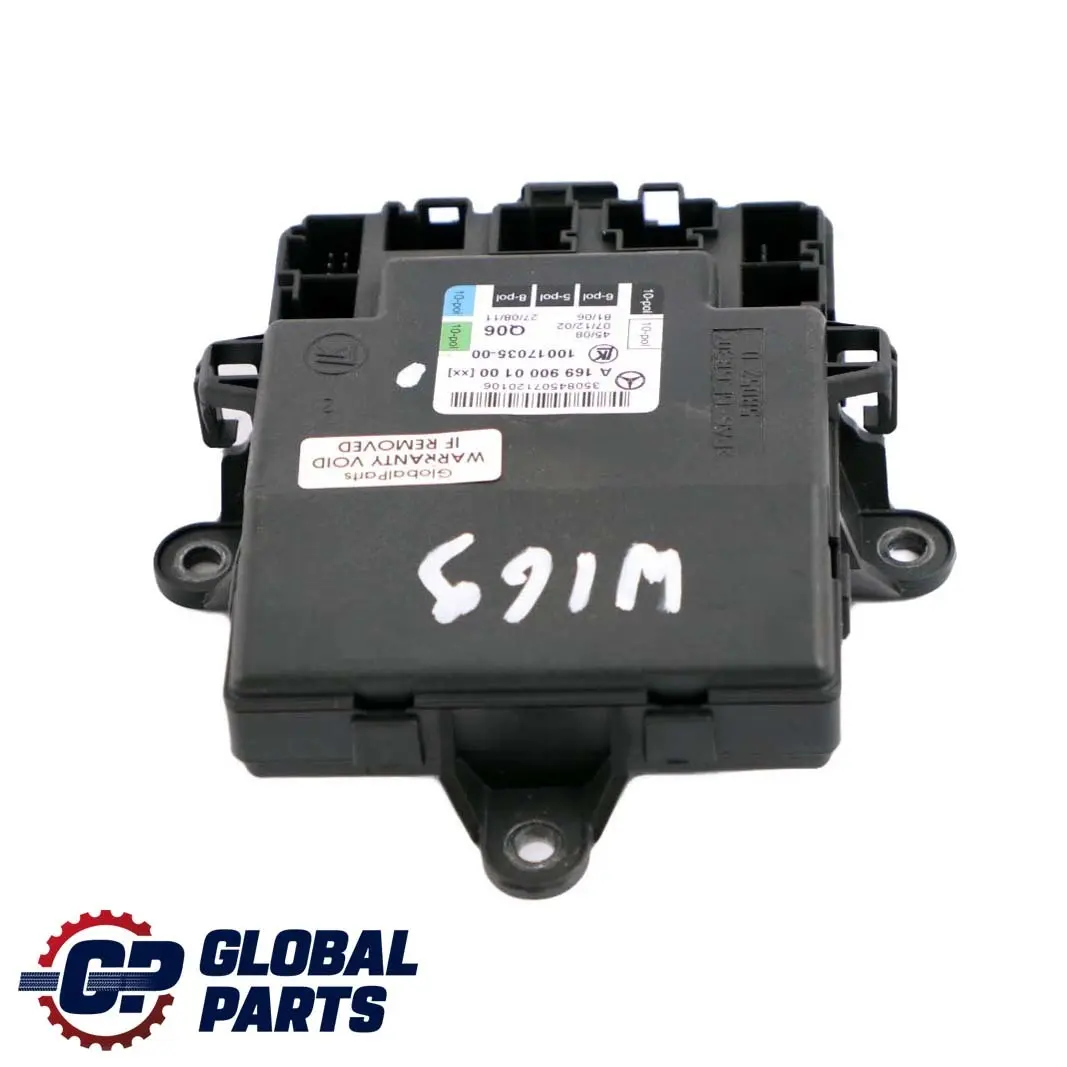 Mercedes-Benz A B W169 W245 Front Left Door N/S Control Unit Module to with Part number A1699000100 Mercedes-Benz A B W169 W245 Front Left Door N/S Control Unit Module - SKU A1699000100 - Part number A1699000100