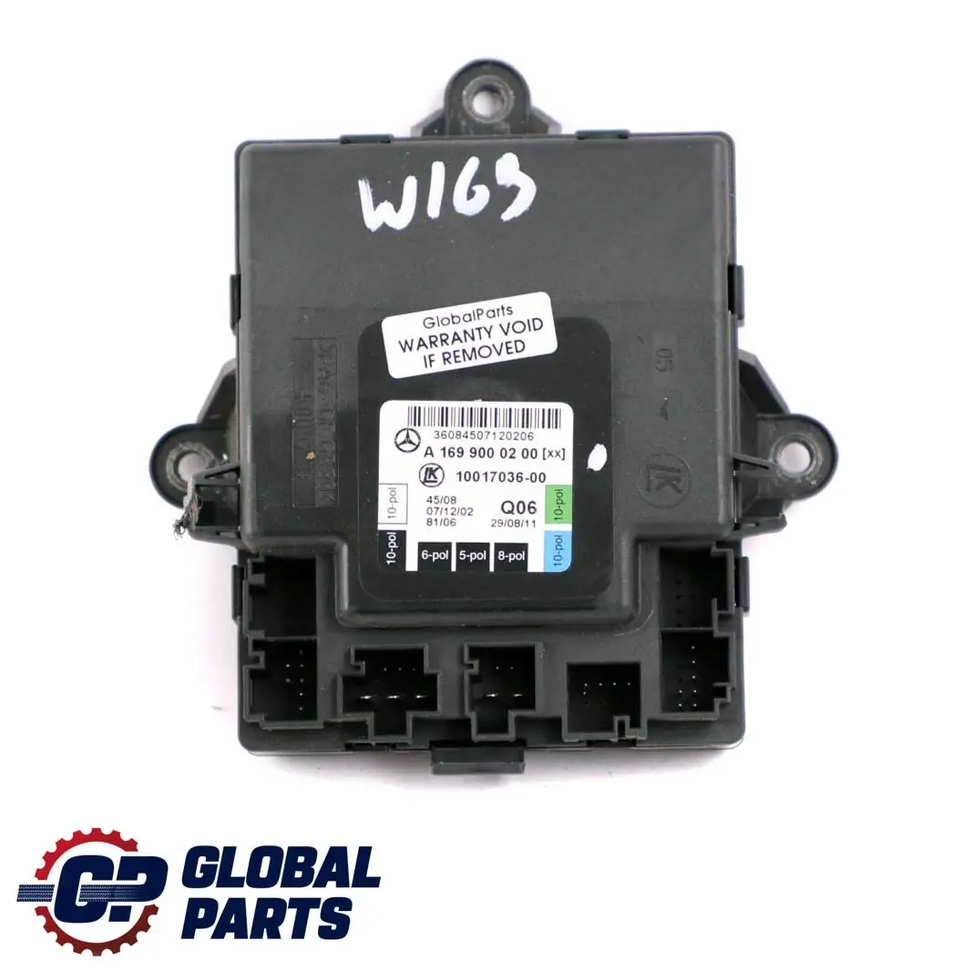  Mercedes-Benz A B W169 W245 Front Right Door Control Unit Module - SKU A1699000200 - Part number A1699000200