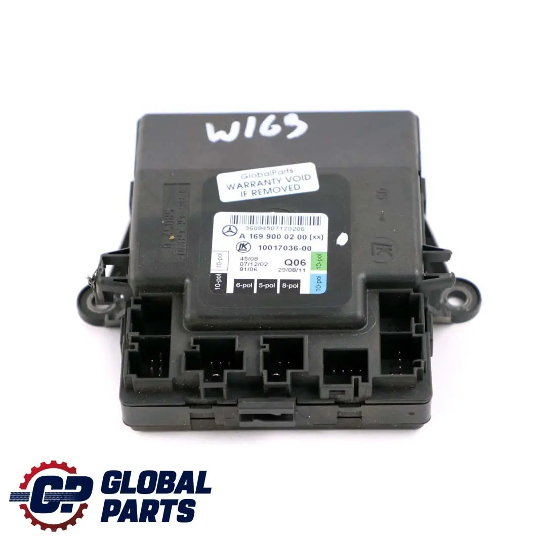  Mercedes-Benz A B W169 W245 Front Right Door Control Unit Module - SKU A1699000200 - Part number A1699000200