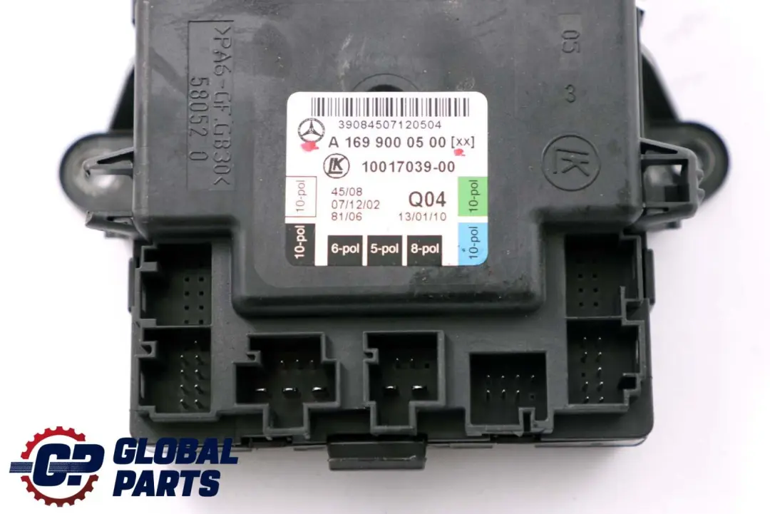 Mercedes W169 W245 Module de contrôle des portes avant gauche - SKU A1699000500 - Numéro de pièce A1699000500