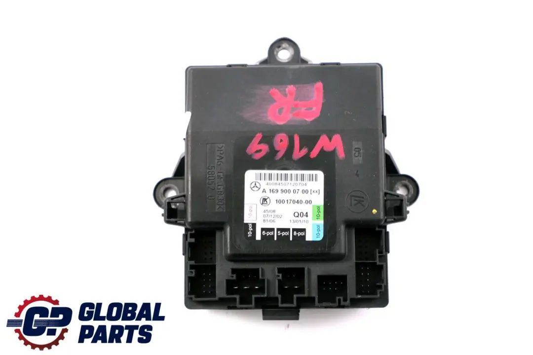 Class W169 W245 Door Control Module Front Right O/S to Mercedes A B with Part number A1699000700 Mercedes A B Class W169 W245 Door Control Module Front Right O/S - SKU A1699000700 - Part number A1699000700