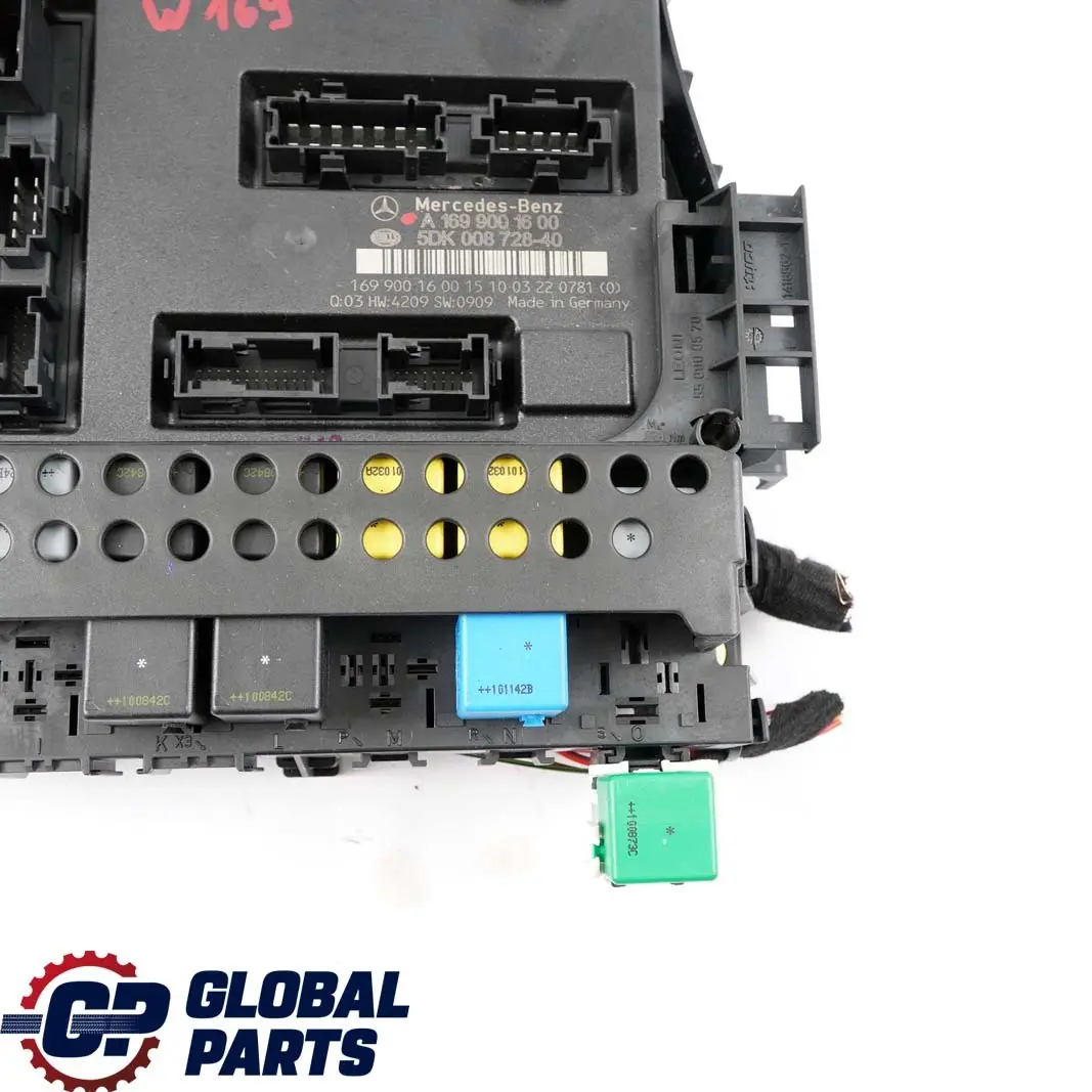  Mercedes-Benz W169 W245 48V Technology SAM Control Module Fuse Box - SKU A1699001600 - Part number A1699001600