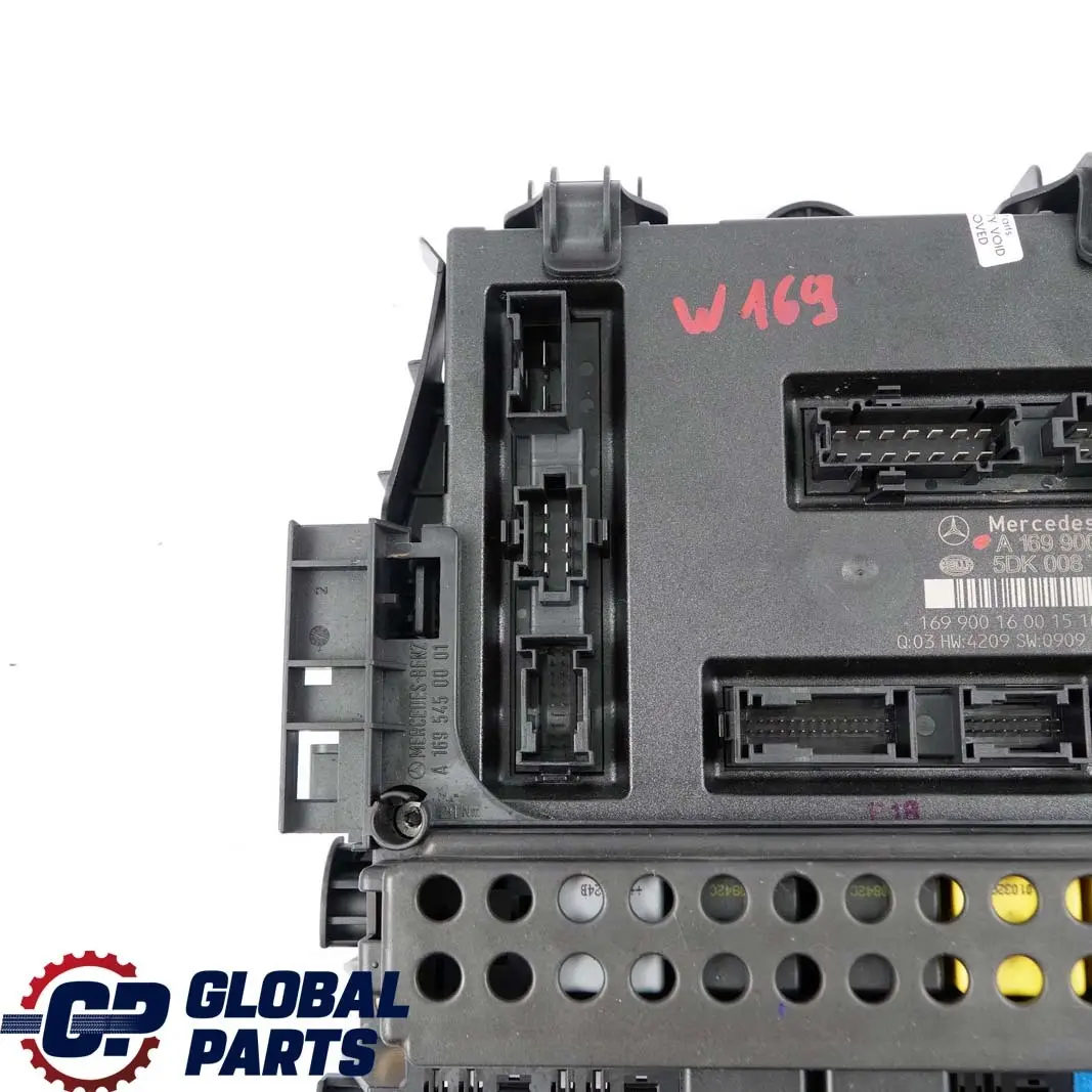 Mercedes W169 W245 48V tecnologia SAM modulo di controllo scatola dei fusibili - SKU A1699001600 - Numero di parte A1699001600