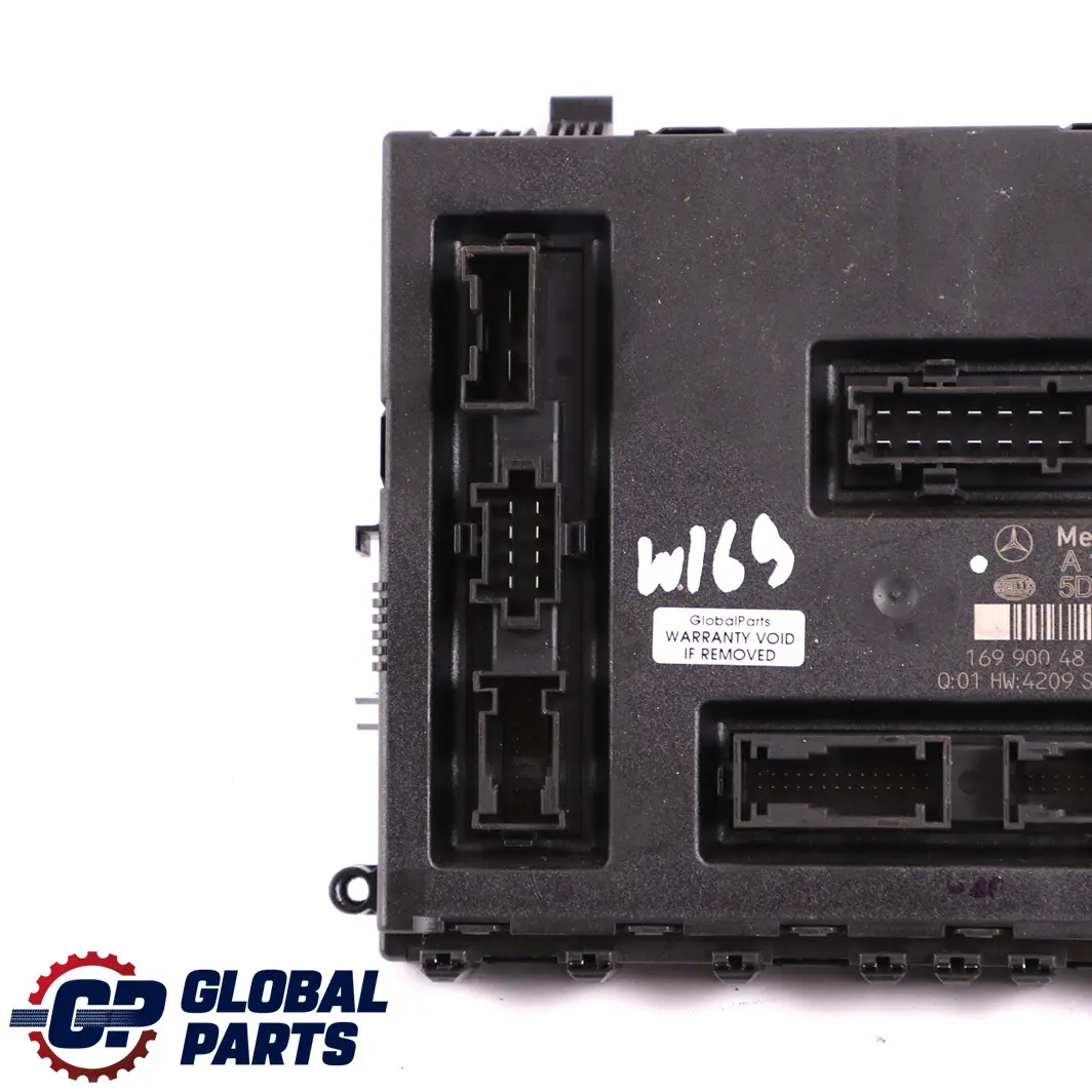  Mercedes-Benz W169 W245 SAM Modulo di controllo scatola dei fusibili - SKU A1699004800 - Numero di parte A1699004800