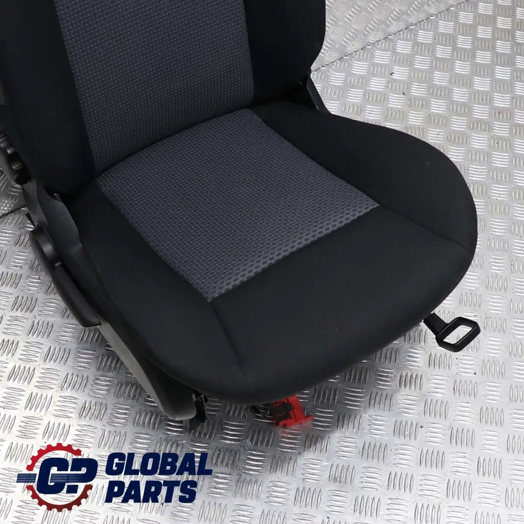  Mercedes-Benz A-Class W169 Cloth Fabric Front Right O/S Seat Black Anthracite - SKU A1699100047 - Part number A1699100047