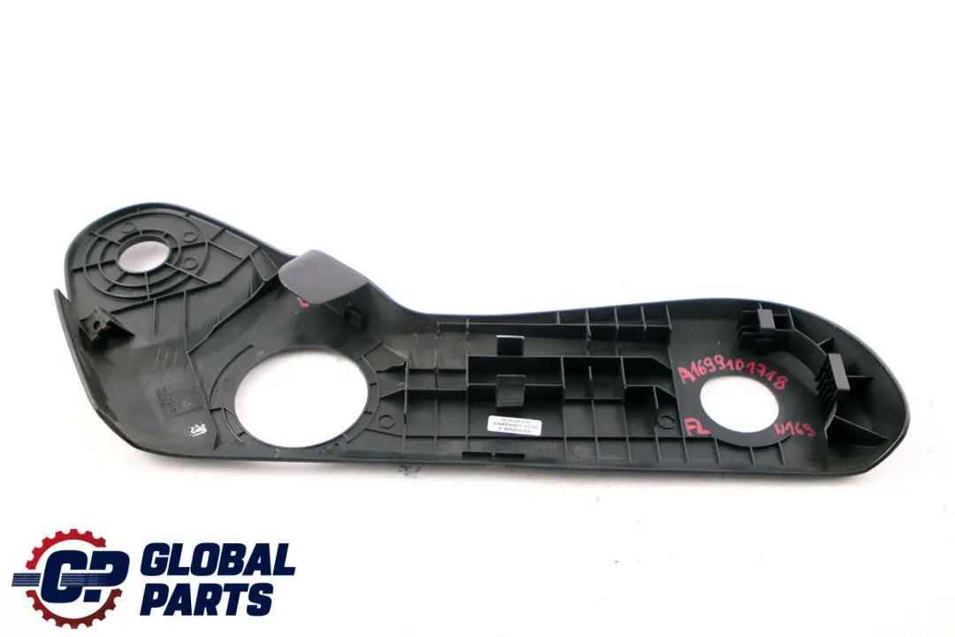 Mercedes A B W169 W245 Front Left Seat Trim Covering Outside Black - SKU A1699101718 - Part number A1699101718