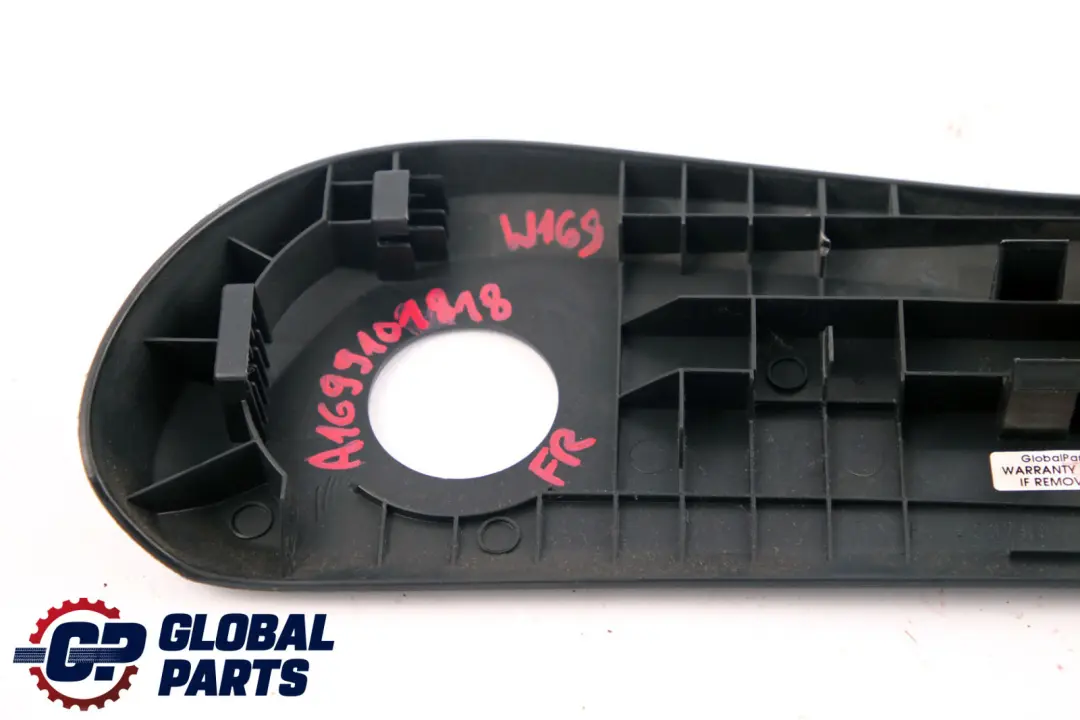 Mercedes A B W169 W245 Front Right Seat Trim Covering Outside Black - SKU A1699101818 - Part number A1699101818
