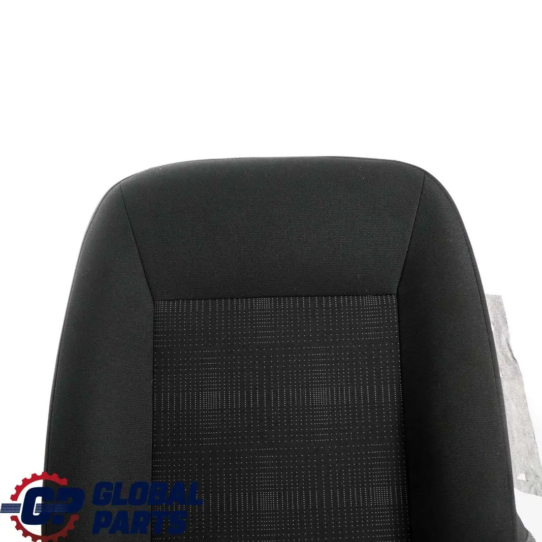  Mercedes-Benz A W169 Vordersitz Lehne Bezug Links Stoff Schwarz Anthrazit - SKU A1699106347-1 - Teilenummer A1699106347