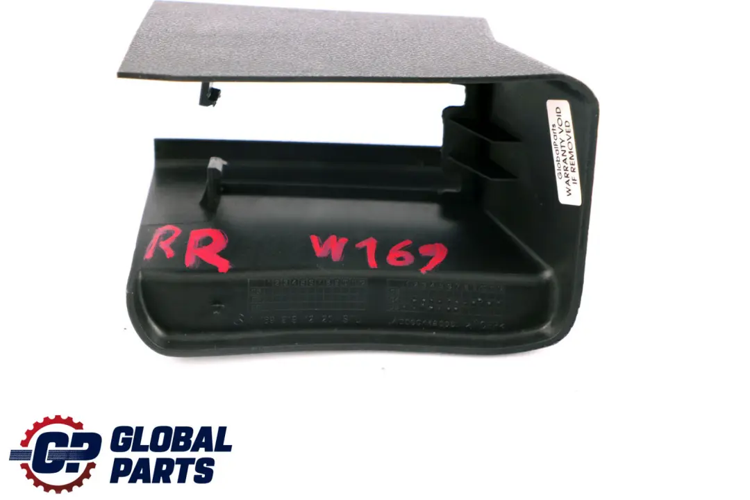  Mercedes-Benz Clase A W169 W245 Cubrecarter Bajo Asiento Trasero Derecho - SKU A1699191220 - Número de pieza A1699191220