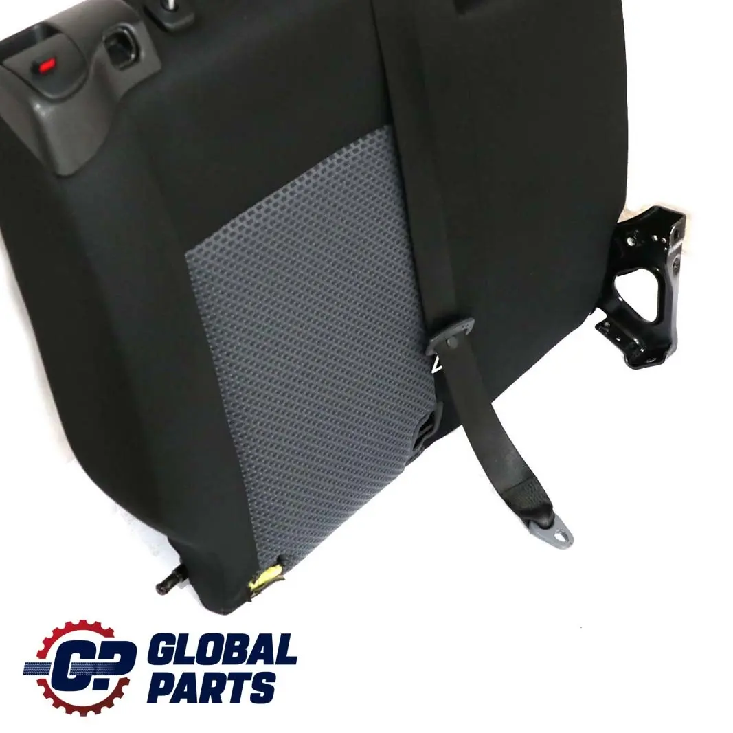 Mercedes Benz A Class W169 Rear Right Seat O/S Cloth Backrest Black Anthracite - SKU A1699200047 - Part number A1699200047
