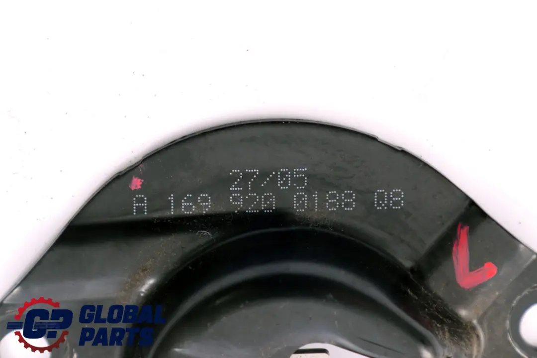 Mercedes W169 W245 Tapa del Pestillo del Asiento Trasero Izquierdo - SKU A1699200188 - Número de pieza A1699200188