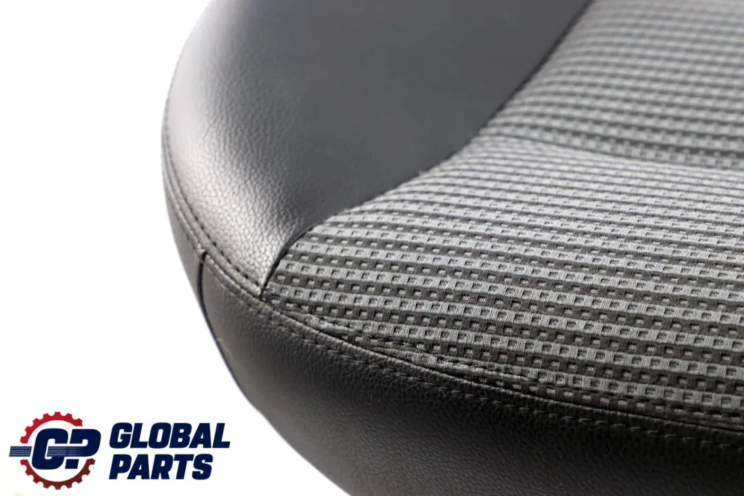 Mercedes W169 Siège arrière droit housse coussin tissu et cuir noir anthracite - SKU A1699200846 - Numéro de pièce A1699200846