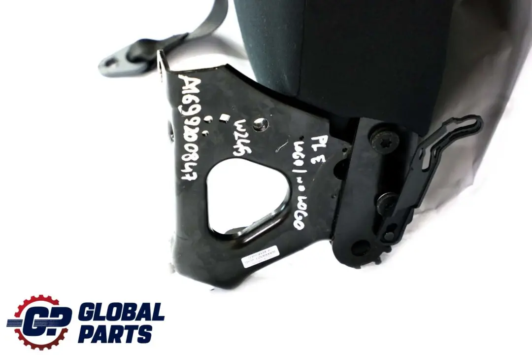  Mercedes-Benz W245 Asiento Trasero Derecho Tela Cubre Respaldo Negro - SKU A1699200847 - Número de pieza A1699200847