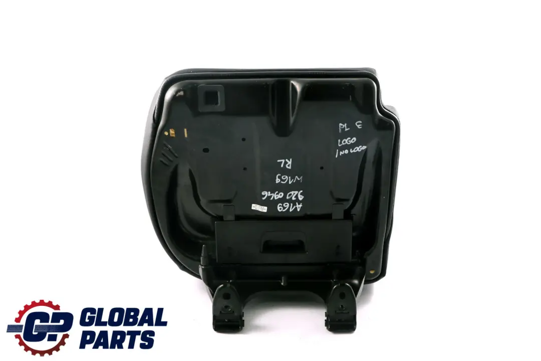 Mercedes A-Klasse W169 Rücksitzbank Bezug Links Stoff Leder Anthrazit Schwarz - SKU A1699200946 - Teilenummer A1699200946