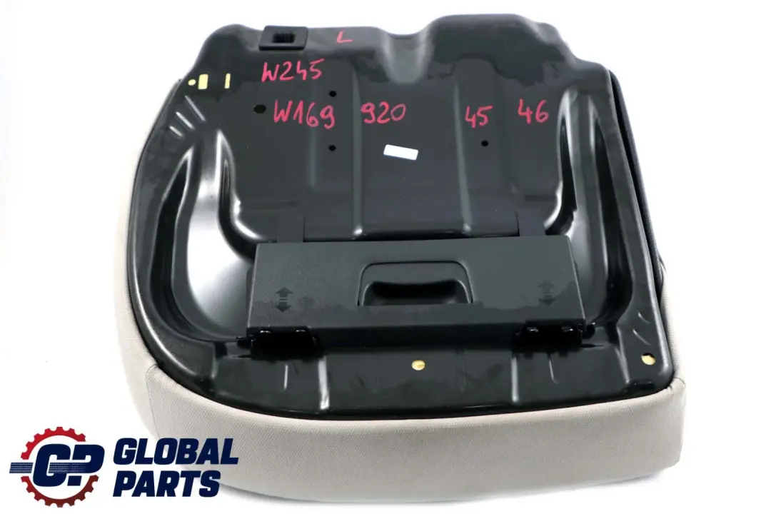 Mercedes B Class W245 Rear Left N/S Seat Bench Couch Cloth Cover Grey - SKU A1699204546 - Part number A1699204546