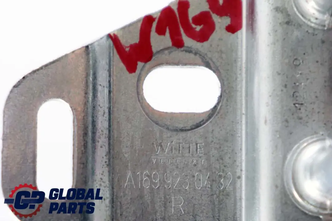 Mercedes-Benz A B Class W169 W245 Bracket C Pillar Right O/S to with Part number A1699230432 Mercedes-Benz A B Class W169 W245 Bracket C Pillar Right O/S - SKU A1699230432 - Part number A1699230432