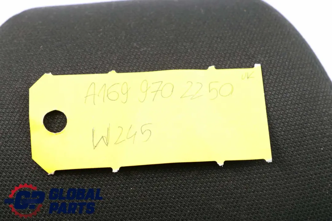 Klasse W169 W245 Vordersitz Kopfstütze Stoff Schwarz Anthrazit für Mercedes A B mit Teilenummer A1699702250 Mercedes A B Klasse W169 W245 Vordersitz Kopfstütze Stoff Schwarz Anthrazit - SKU A1699702250 - Teilenummer A1699702250