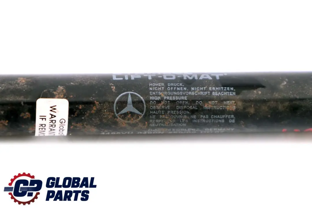 Pressure Strut Tailgate Boot Trunk Right to Mercedes B-Class W245 Gas with Part number A1699800864 Mercedes B-Class W245 Gas Pressure Strut Tailgate Boot Trunk Right - SKU A1699800864 - Part number A1699800864