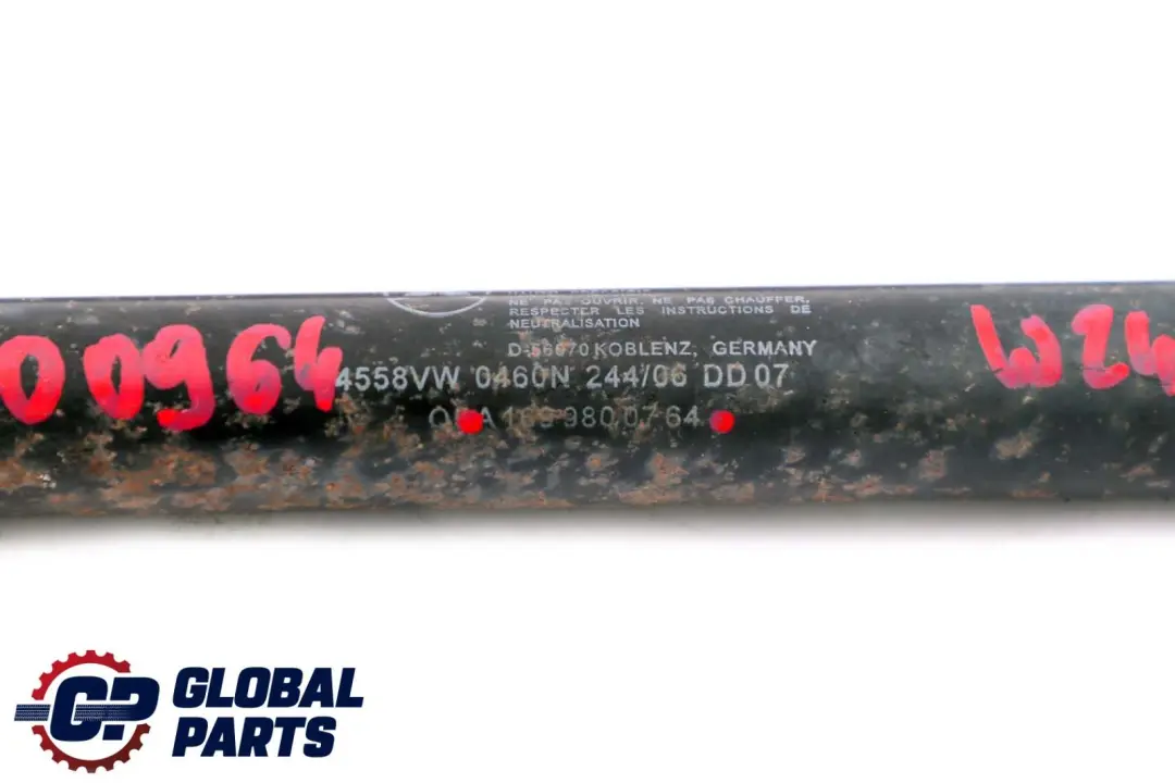 Mercedes B-Class W245 Gas Pressure Strut Tailgate Boot Trunk Left A1699800764 - SKU A1699800964-1 - Part number A1699800964