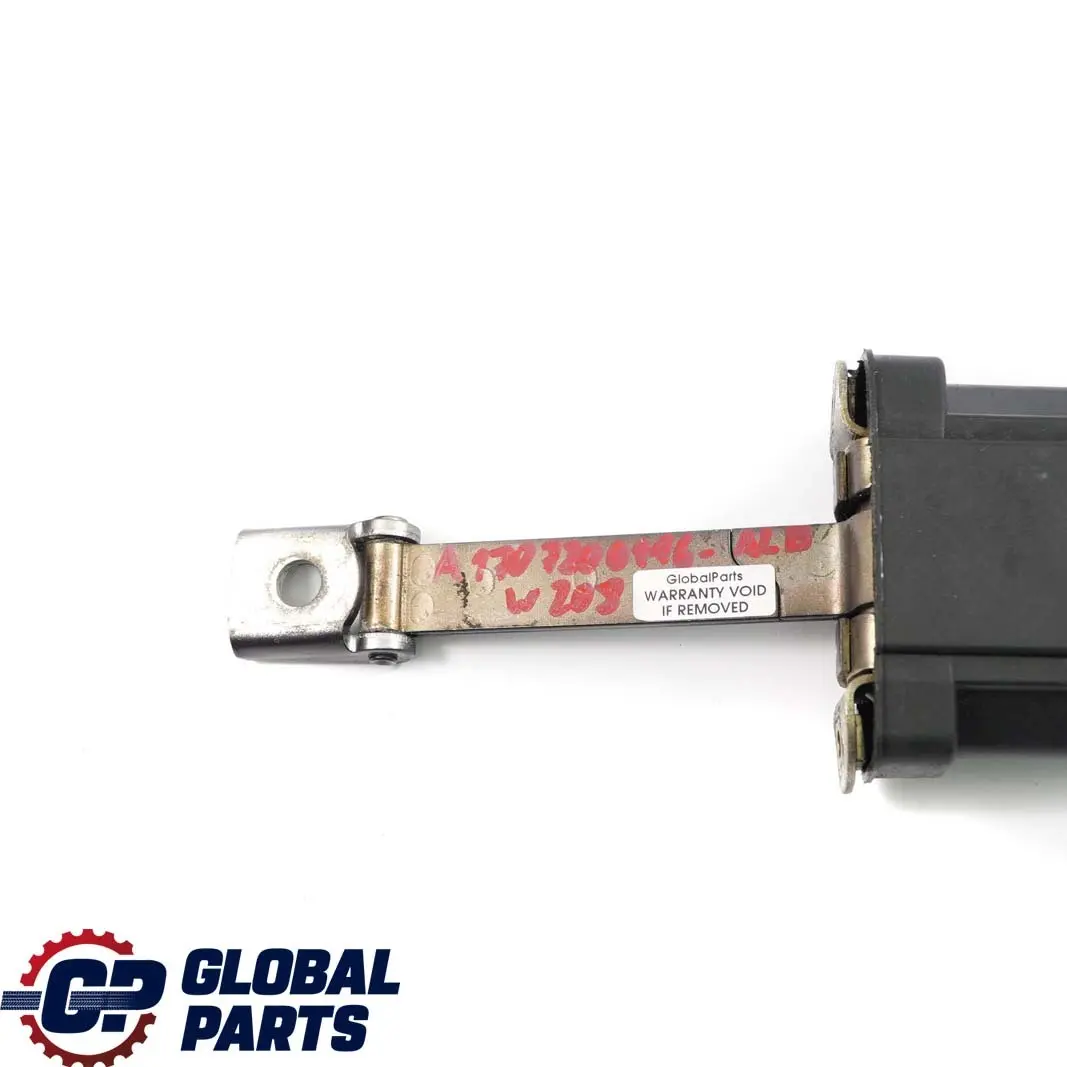 Mercedes-Benz CLK W208 Front Door Check Brake Strap Left Right to with Part number A1707200116 Mercedes-Benz CLK W208 Front Door Check Brake Strap Left Right - SKU A1707200116 - Part number A1707200116